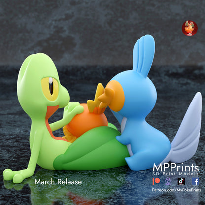 Gen 3 Starters Diorama