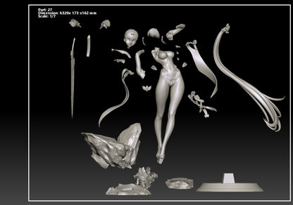 Eve - Stellar Blade | Painted / Unpainted Options