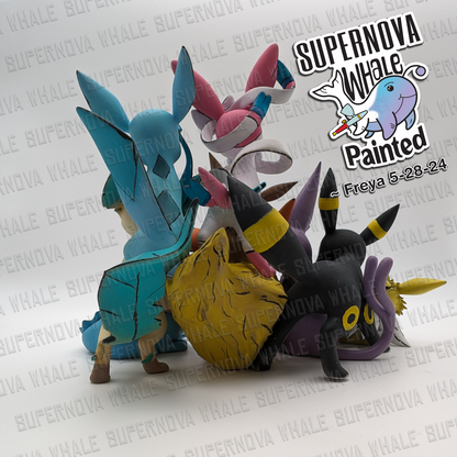 Eeveelution Family Diorama