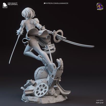 2B - NieR Automata | Painted Preorder / Unpainted Options