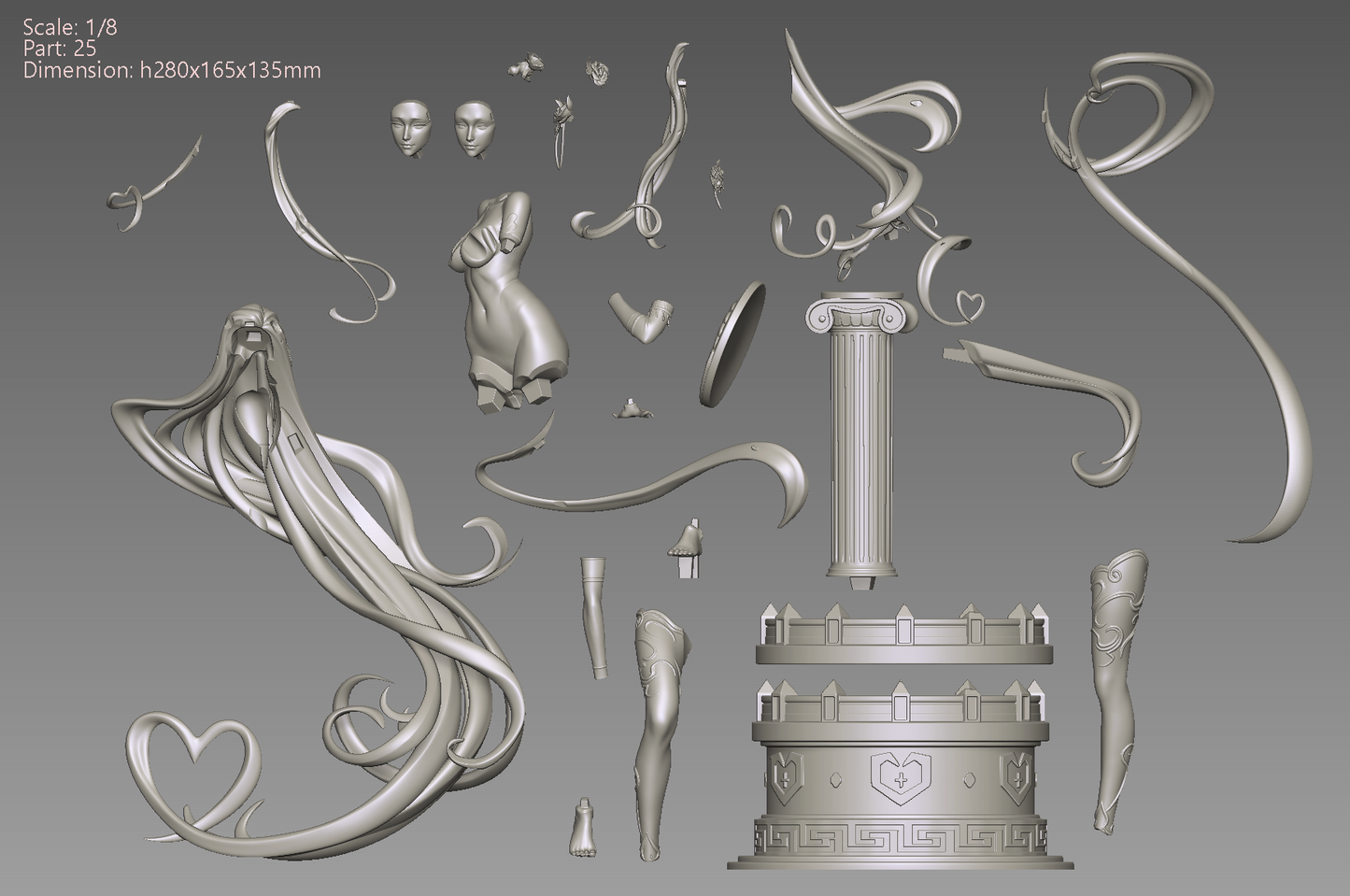 Aphrodite - Hades | Painted / Unpainted Options
