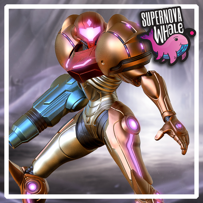 Samus Aran - Metroid | Painted / Unpainted Options