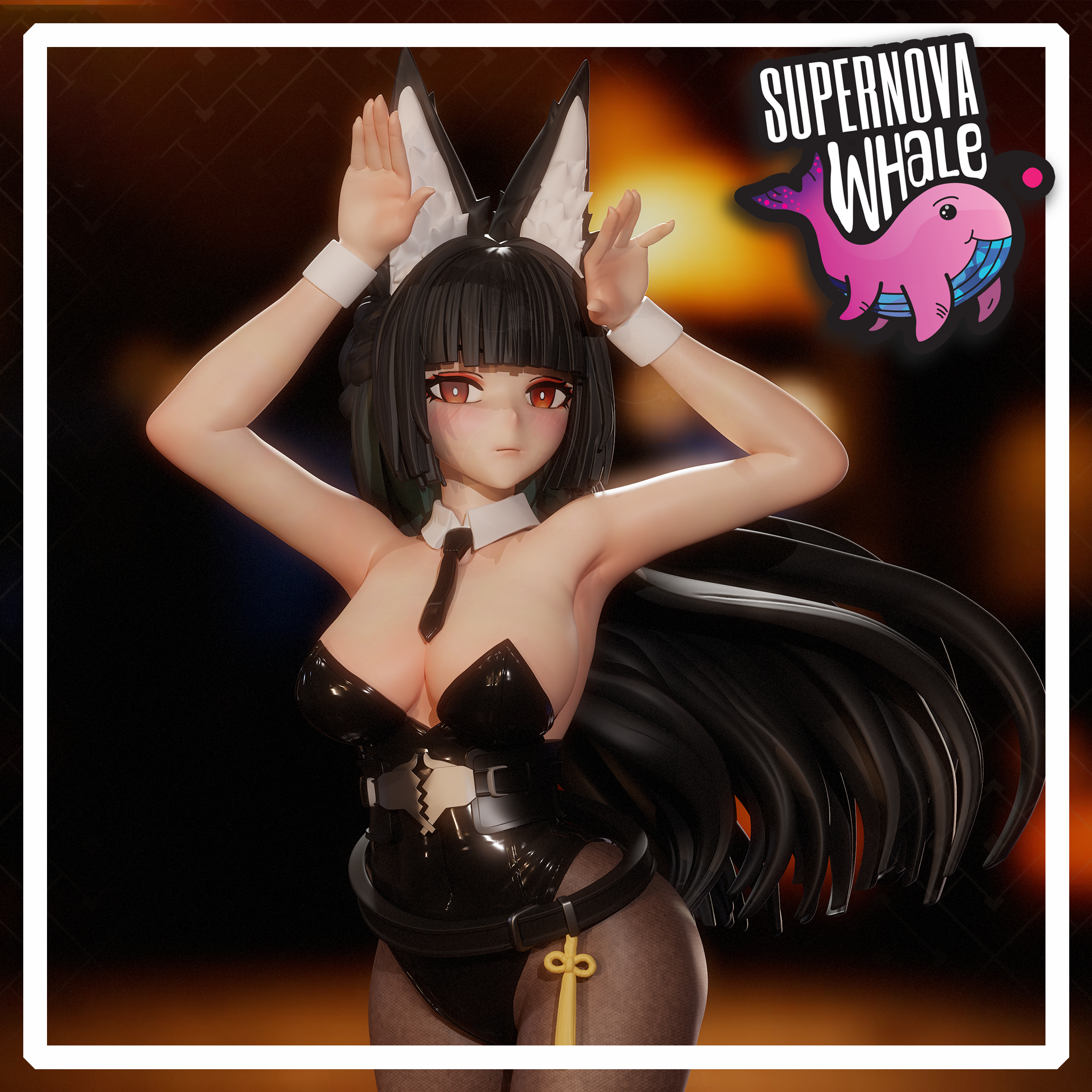 Hoshimi Miyabi (Bunny Suit) Unofficial Fan-Made Collectible