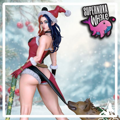 Harley Quinn Holiday | Painted / Unpainted Options