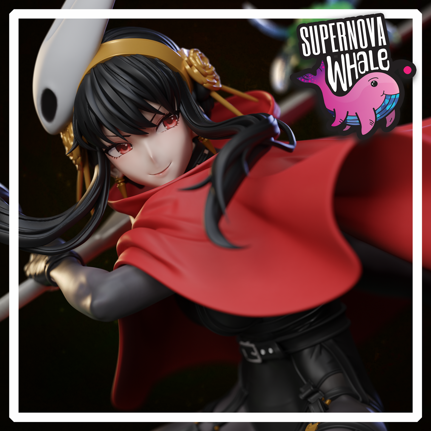 Yornet - Spy x Family x Silksong | Painted / Unpainted Options