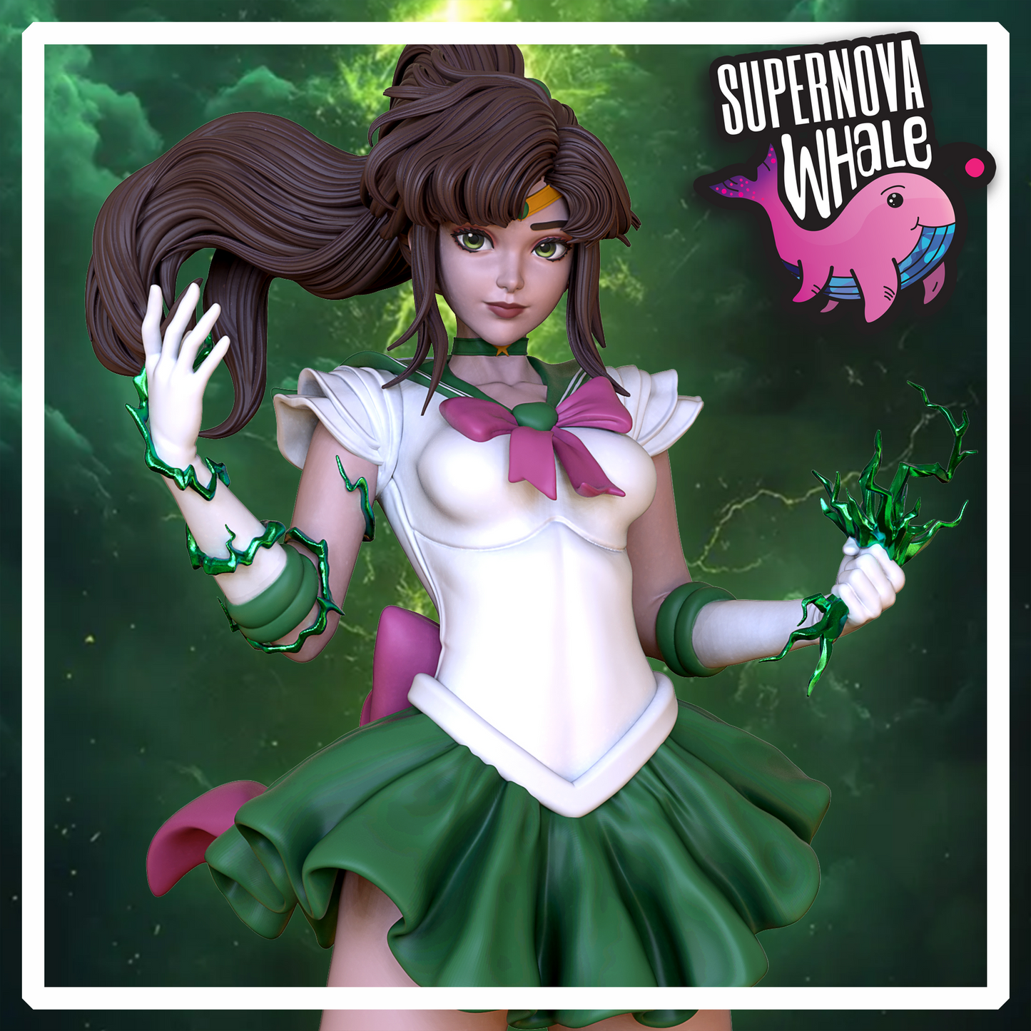 Sailor Jupiter - Sailor Moon | Painted / Unpainted Options