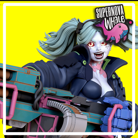 Rebecca - Cyberpunk | Painted / Unpainted Options