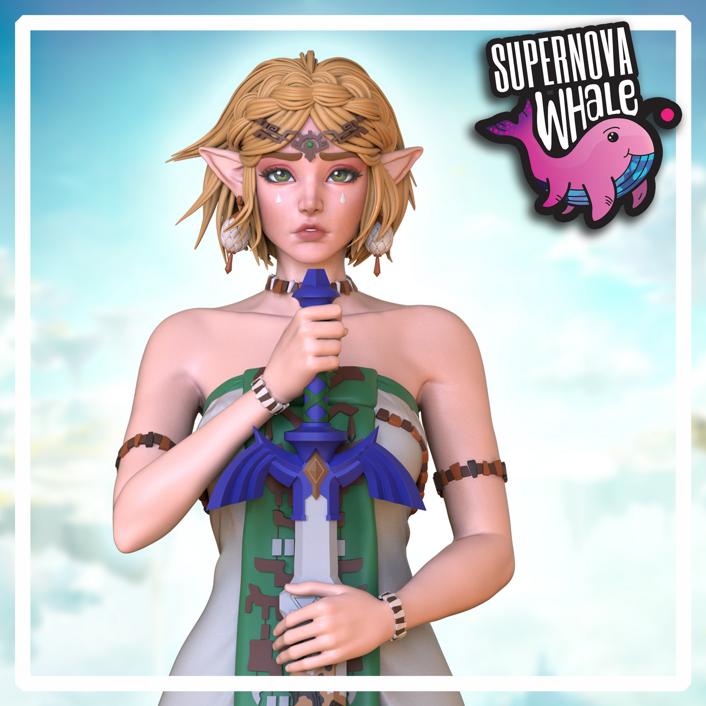Princess Zelda - Tears of the Kingdom | Painted / Unpainted Options