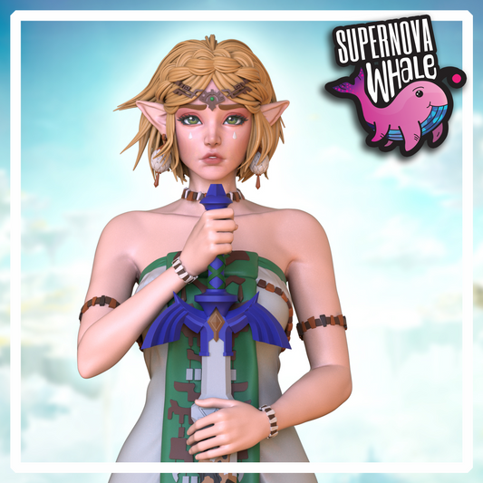 Princess Zelda - Tears of the Kingdom | Painted / Unpainted Options