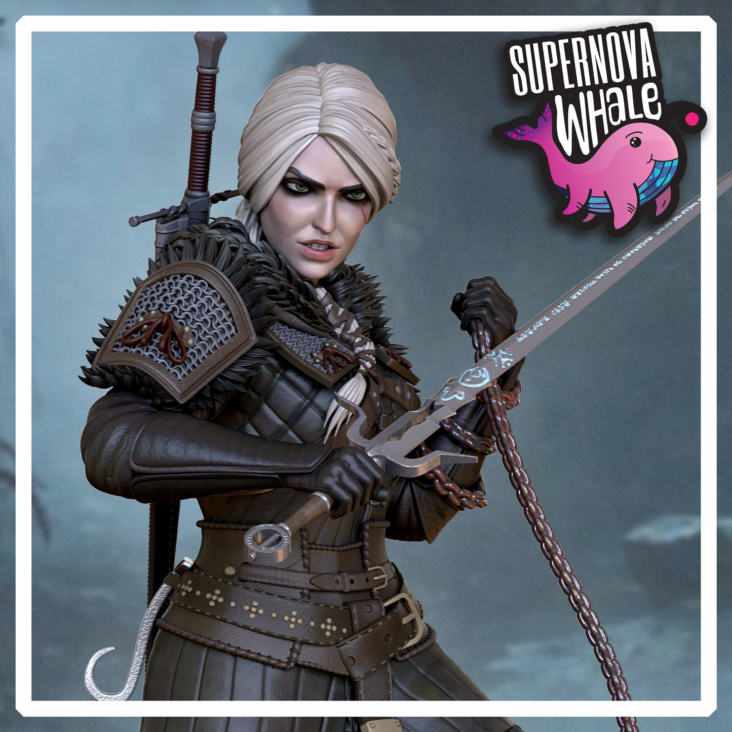 Ciri - The Witcher | Painted / Unpainted Options