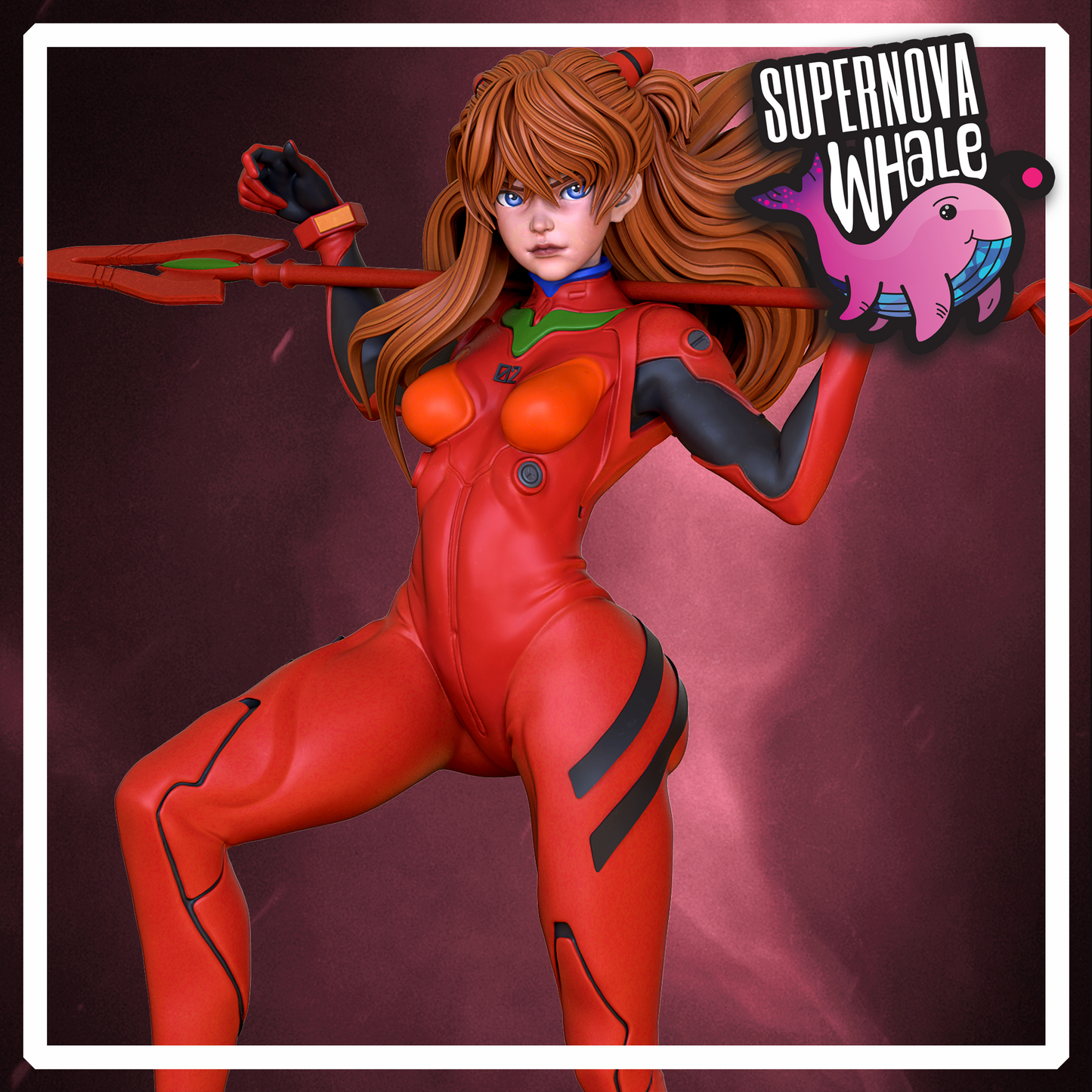 Asuka Soryu - Neon Genesis Evangelion | Painted / Unpainted Options