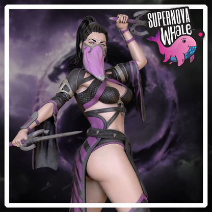Mileena - Mortal Kombat | Painted / Unpainted Options