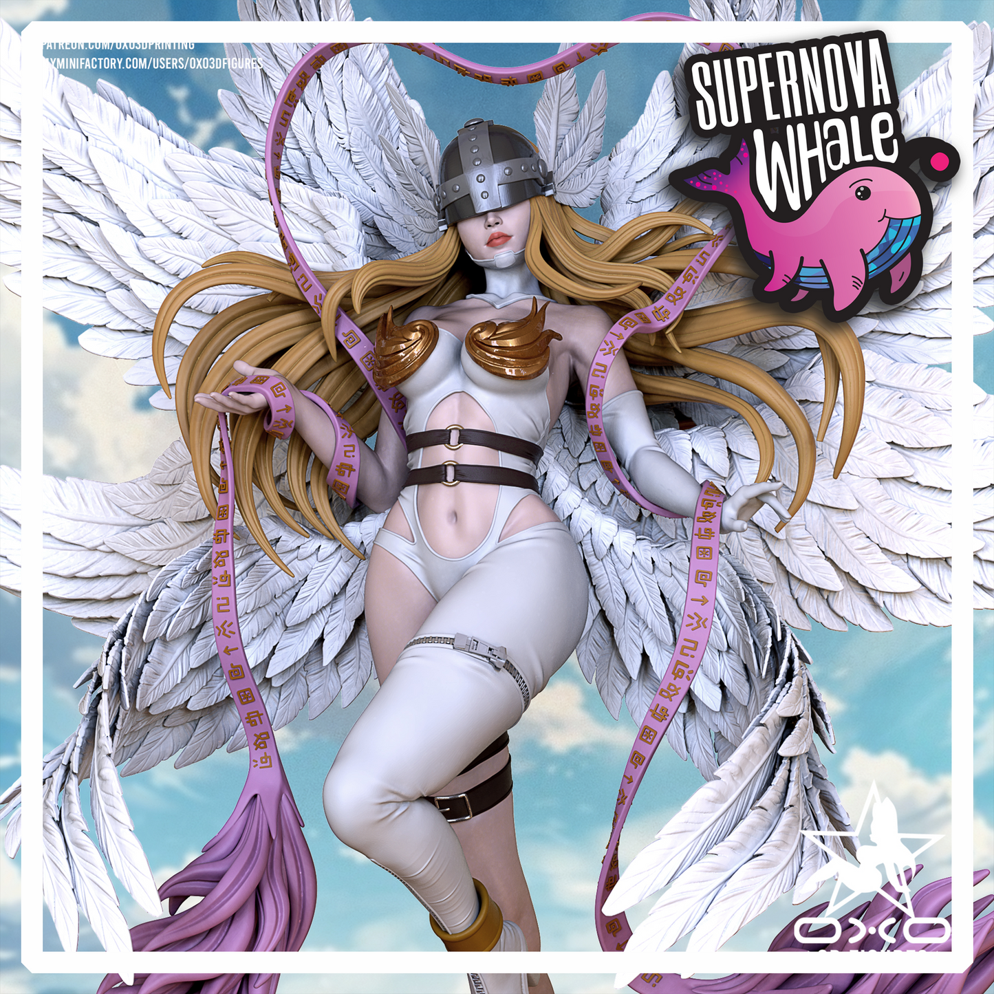 Angewomon - Digimon | Painted / Unpainted Options