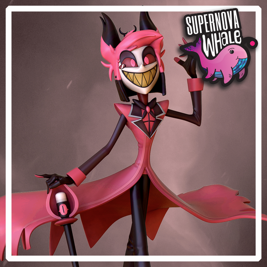 Alastor - Hazbin Hotel | Painted / Unpainted Options