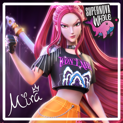 Mira - Kpop Demon Hunters | Painted / Unpainted Options