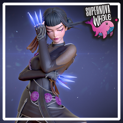 Zoey - KPop Demon Hunters | Painted / Unpainted Options