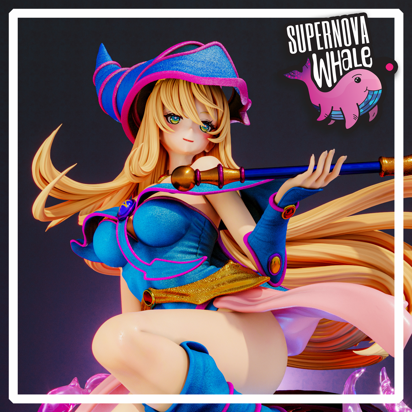 Dark Magician Girl - Yu-Gi-Oh! | Painted / Unpainted Options