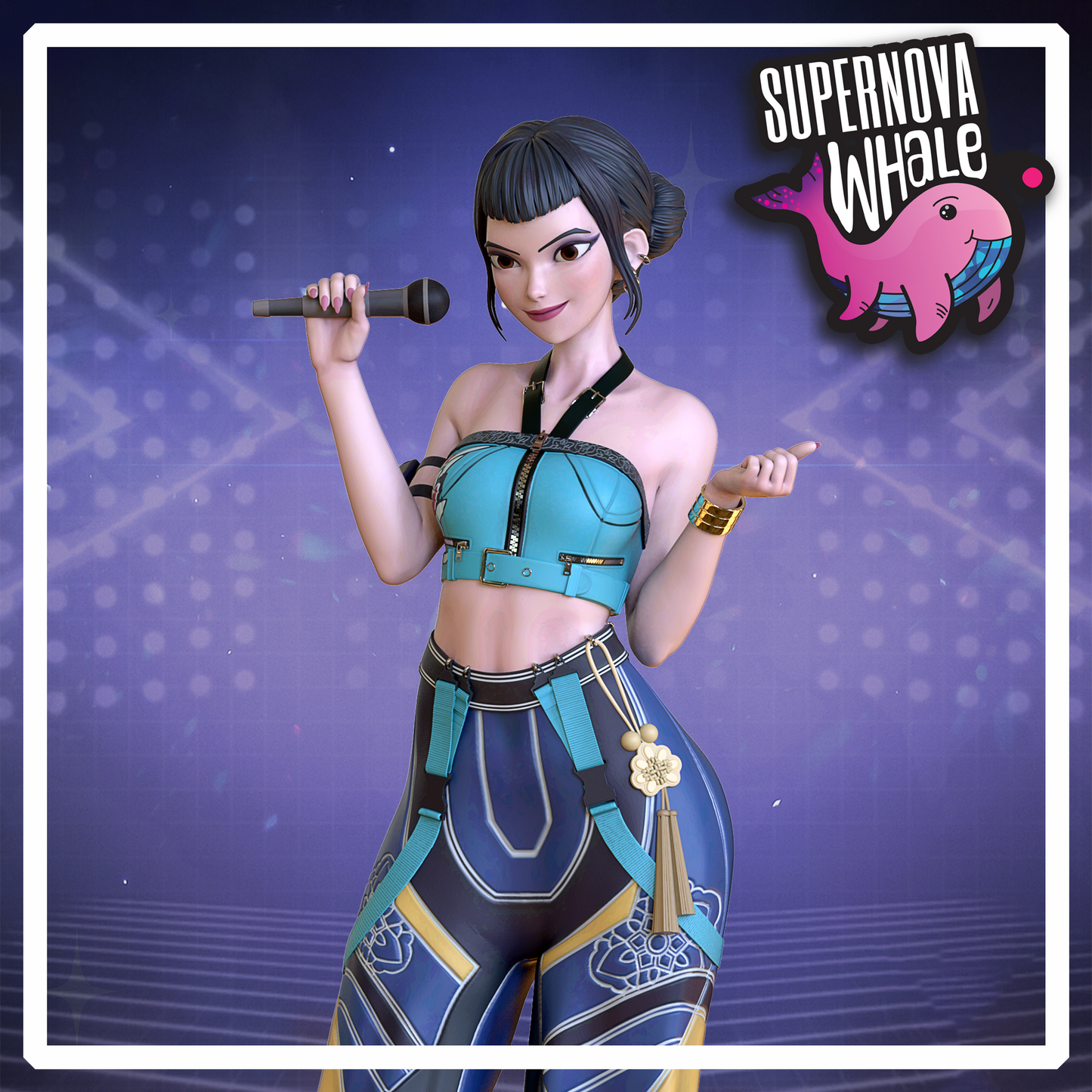 Zoey - KPop Demon Hunters | Painted / Unpainted Options