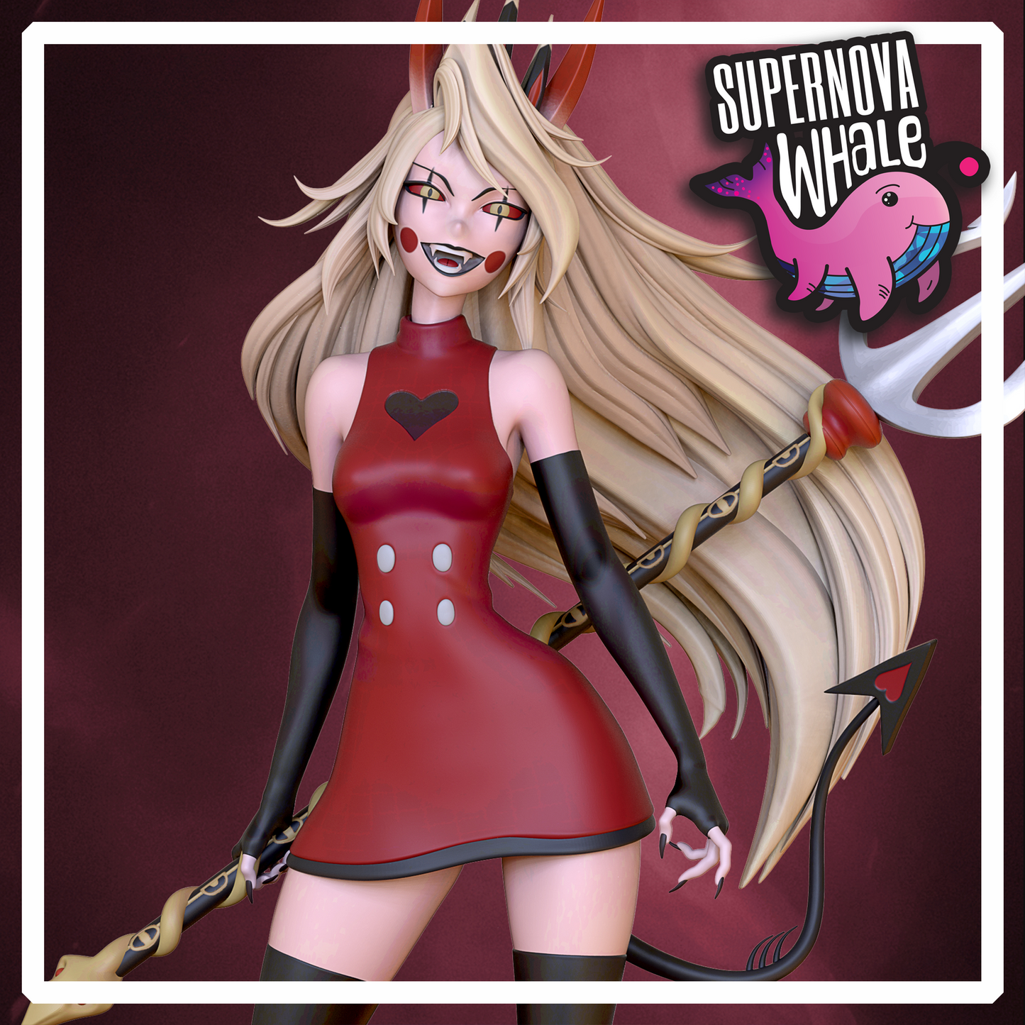 Charlie Morningstar - Hazbin Hotel | Painted / Unpainted Options