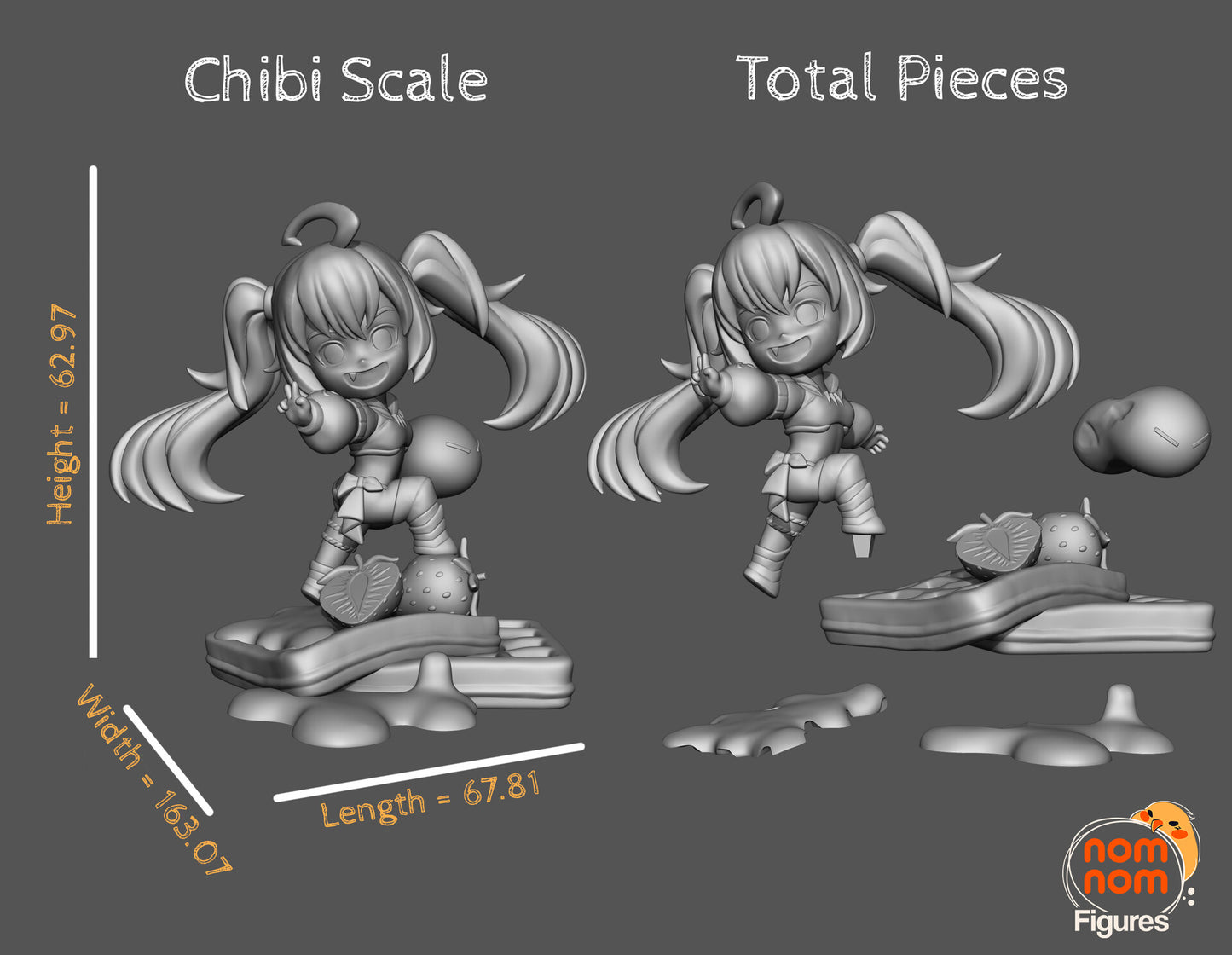 Fan Made Chibi Milim Figure