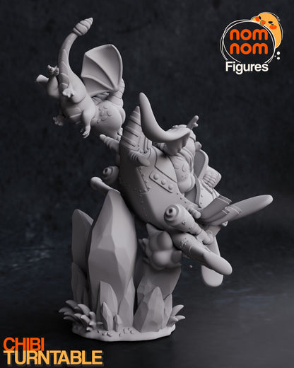 Fan Made Chibi Spyro Figure