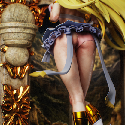 Panty - Panty and Stocking | Painted / Unpainted Options