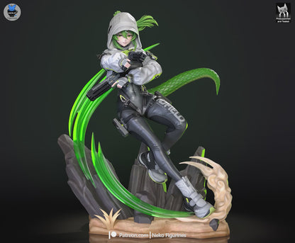 Fluorite - Arknights Enfield | Painted / Unpainted Options